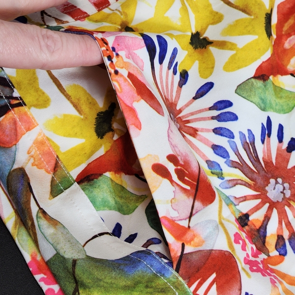 NWT Rip Skirt Wildflower Watercolor Floral Skirt XL - Picture 6 of 8